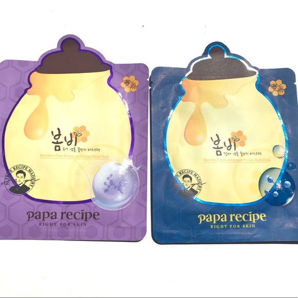 5 for 25⚡️Papa Recipe Bombee Sheet Face Mask Duo Korean honey hydrate Pepta+Pore - Picture 2 of 5